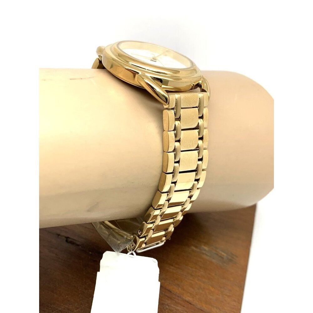 Tory Burch Women's Watch TBW7220 Miller Quartz Cream Dial Gold Stainless Steel - Picture 11 of 13